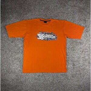 Marithe Francois Girbaud XXL Orange Big 38 Graphic Vintage Y2K Hip Hop Skate
